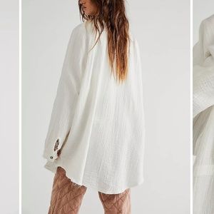 Free People summer daydream button down